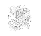 GE CDT725SSF4SS body parts diagram