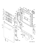 Escutcheon & door assembly
