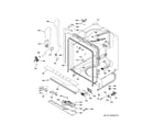 GE GDF540HGD0WW body parts diagram