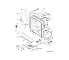 GE GDF540HSF6SS body parts diagram