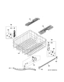 Upper rack assembly