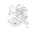 GE GDT680SGH7BB body parts diagram