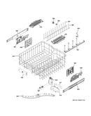 Upper rack assembly