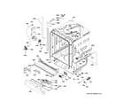 GE PDT720SGH5BB body parts diagram