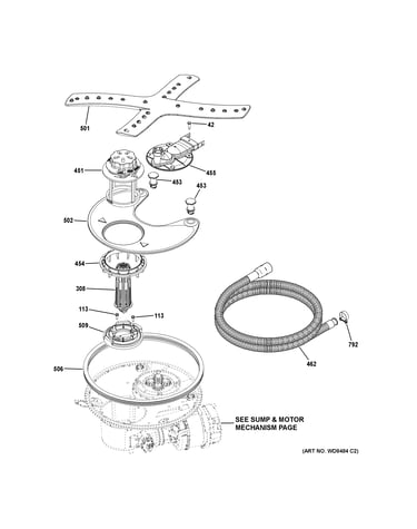 Sump & filter assembly