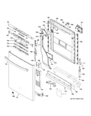 Escutcheon & door assembly