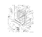 GE PDP755SBV1TS body parts (1) diagram