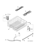 Upper rack assembly
