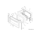 GE PS960YP3FS lower door diagram