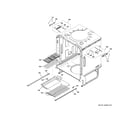 GE PDT755SBV1TS body parts (2) diagram