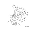 GE CDT858P2V1S1 body parts (2) diagram