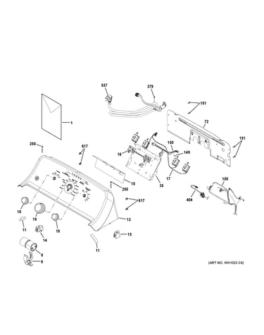 Controls & backsplash