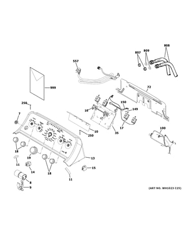 Controls & backsplash