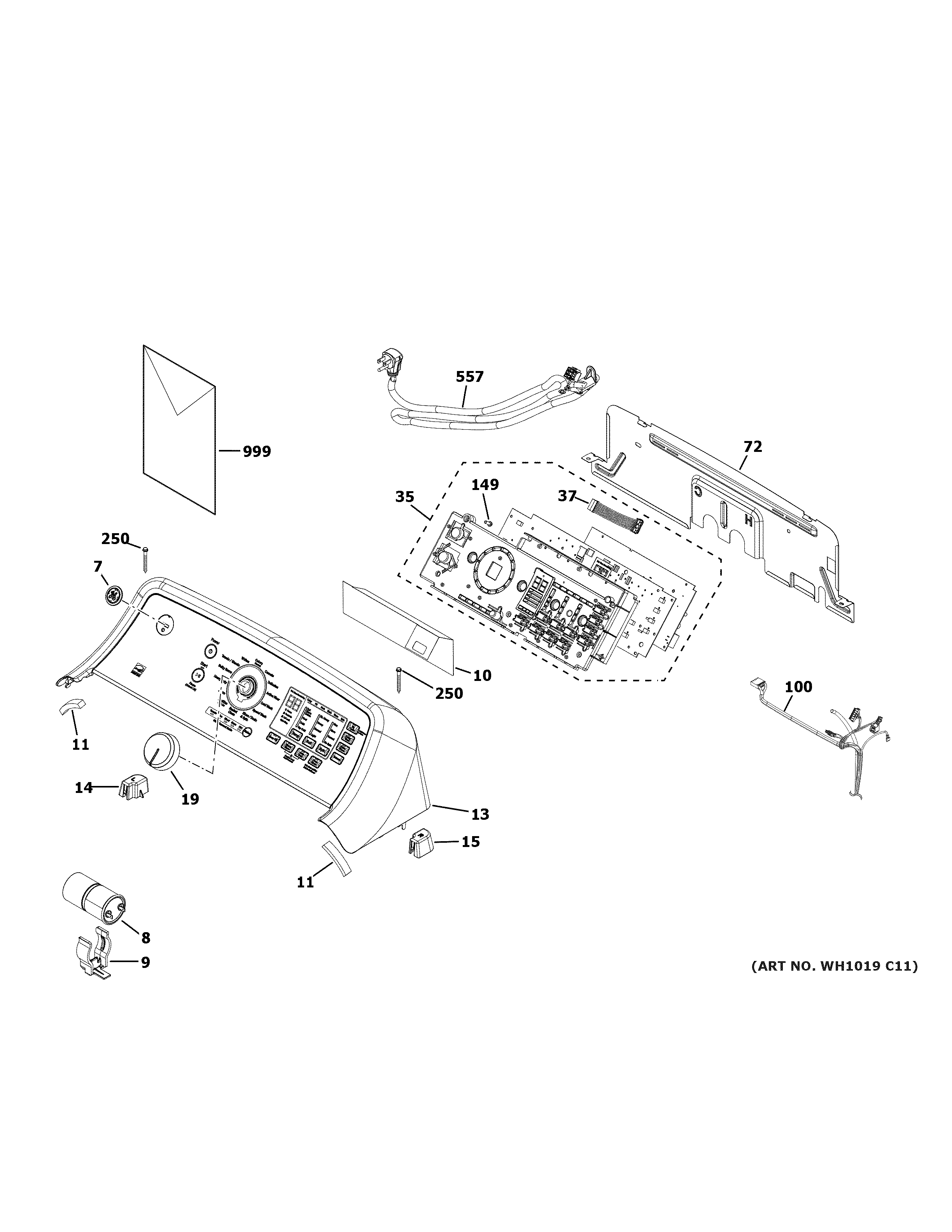 Controls & backsplash