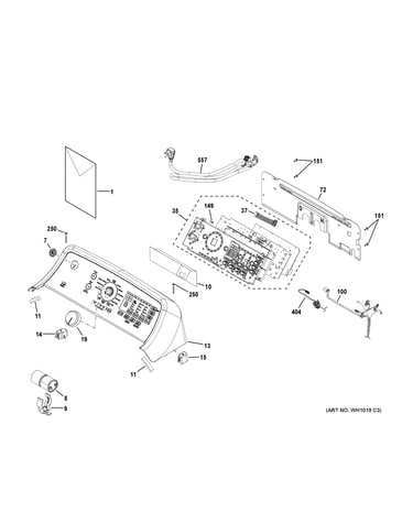 Controls & backsplash