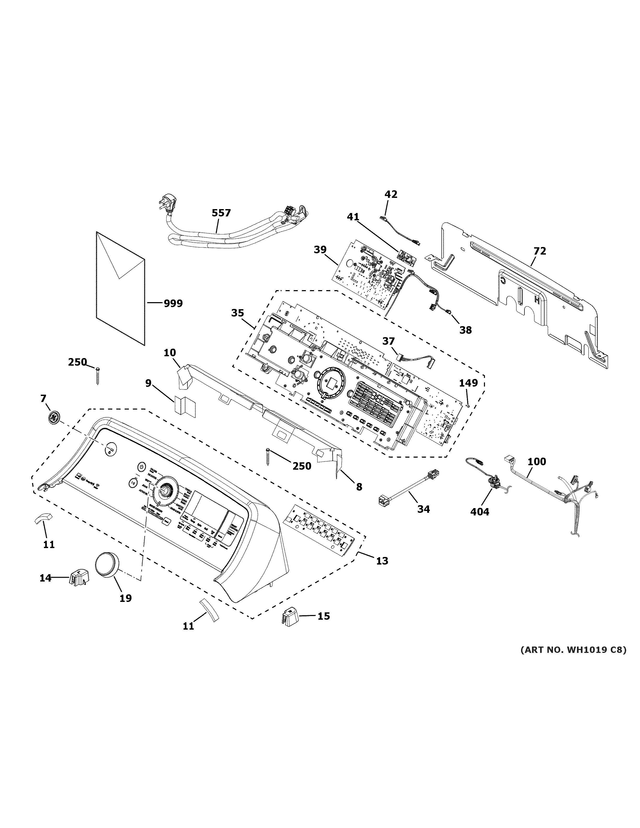 Controls & backsplash