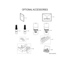 GE NF96U070V3B02 optional accessories diagram