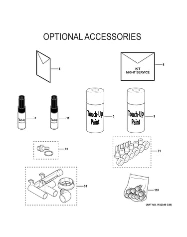 Optional accessories