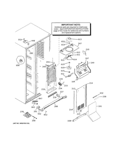 Freezer section
