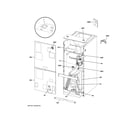 GE NAM60P1TA451 room air conditioner diagram