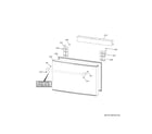 GE CVE28DP3NGD1 freezer drawer diagram