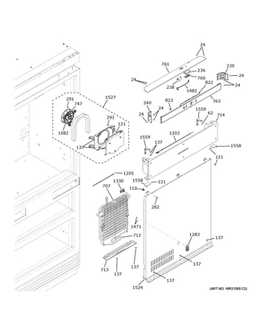Refrigerator section
