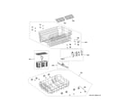 Haier QDT125SSL0SS rack assemblies diagram