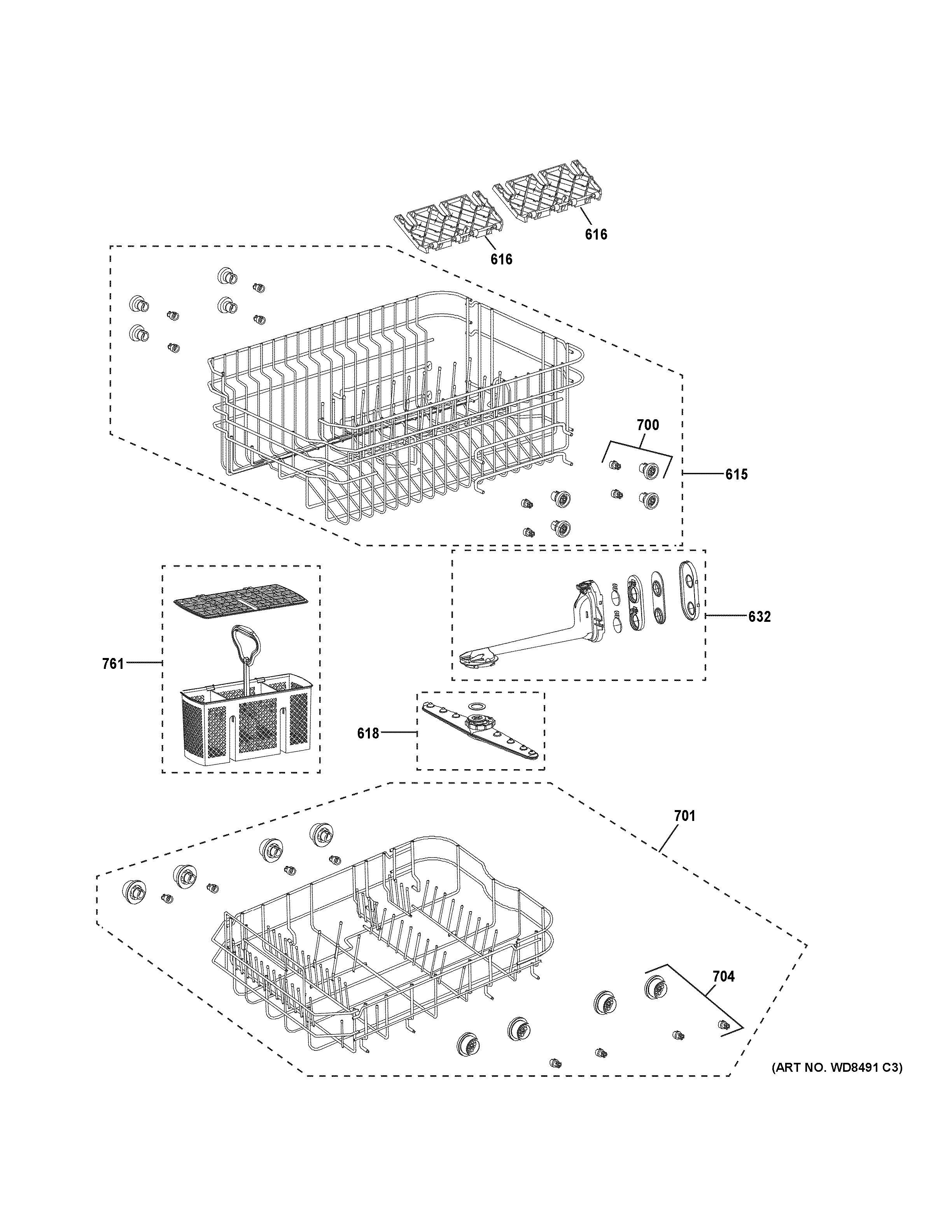 Rack assemblies