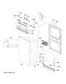 Escutcheon & door assembly