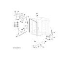 GE GPT225SSL0SS body parts (1) diagram