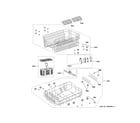 GE GPT145SSL0SS rack assemblies diagram