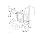 GE GDT226SIL0II body parts diagram