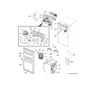 GE NF80X060V3A05 room air conditioner diagram