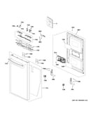 Escutcheon & door assembly
