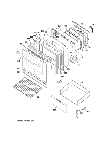 Door & drawer parts