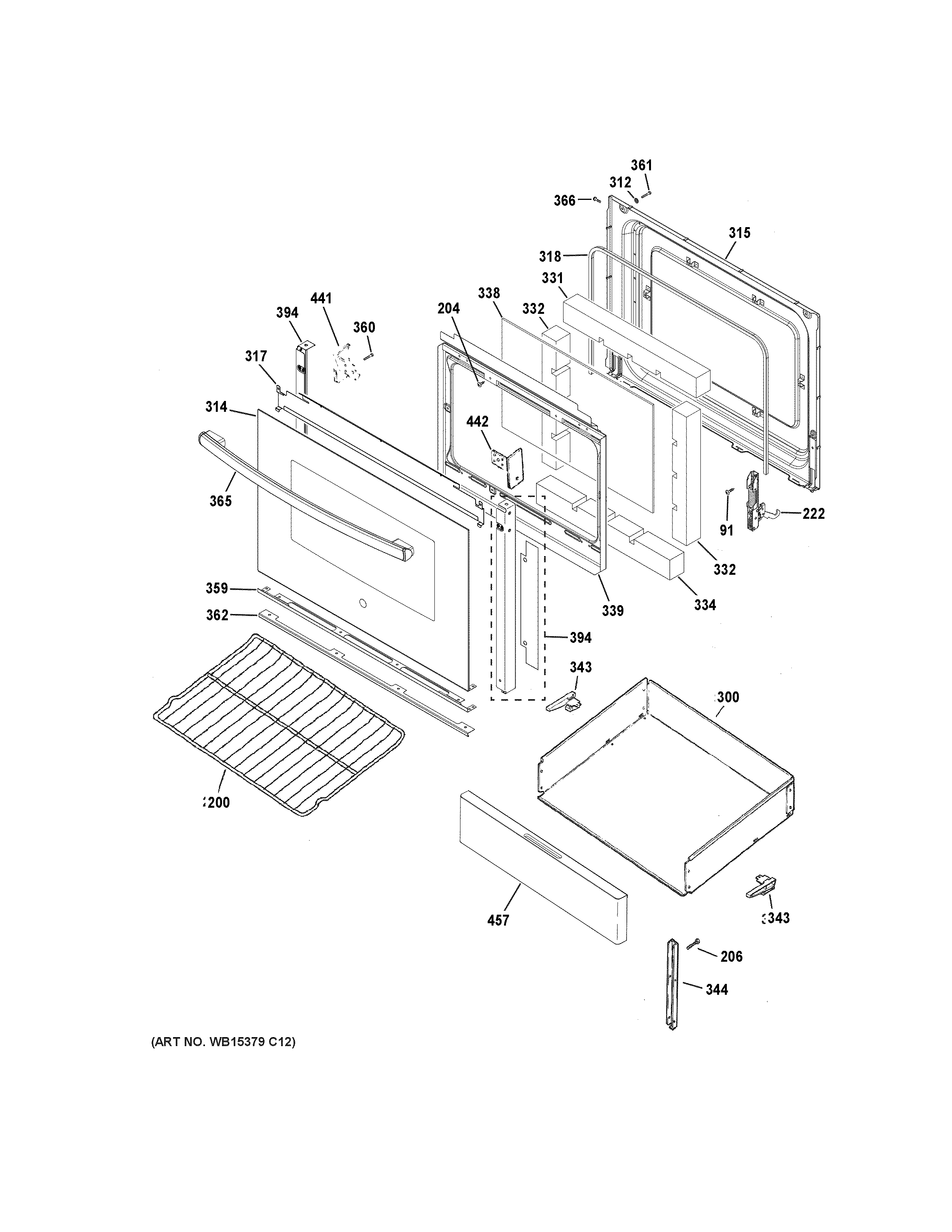Door & drawer parts