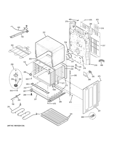 Lower oven