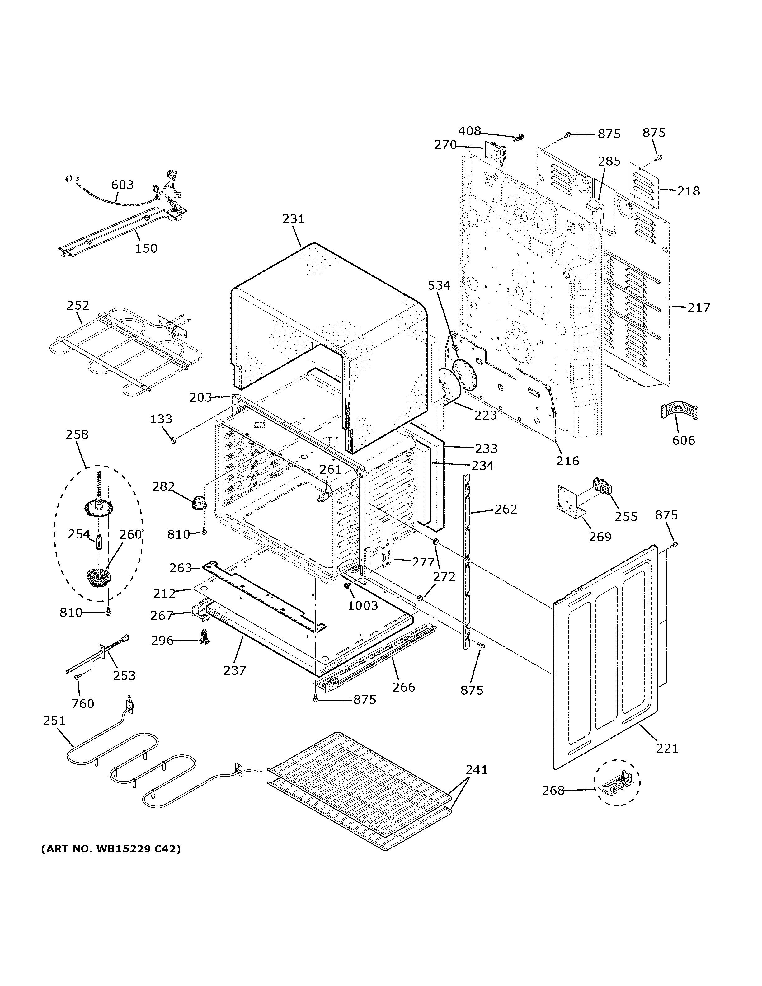 Lower oven