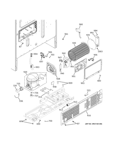 Machine compartment