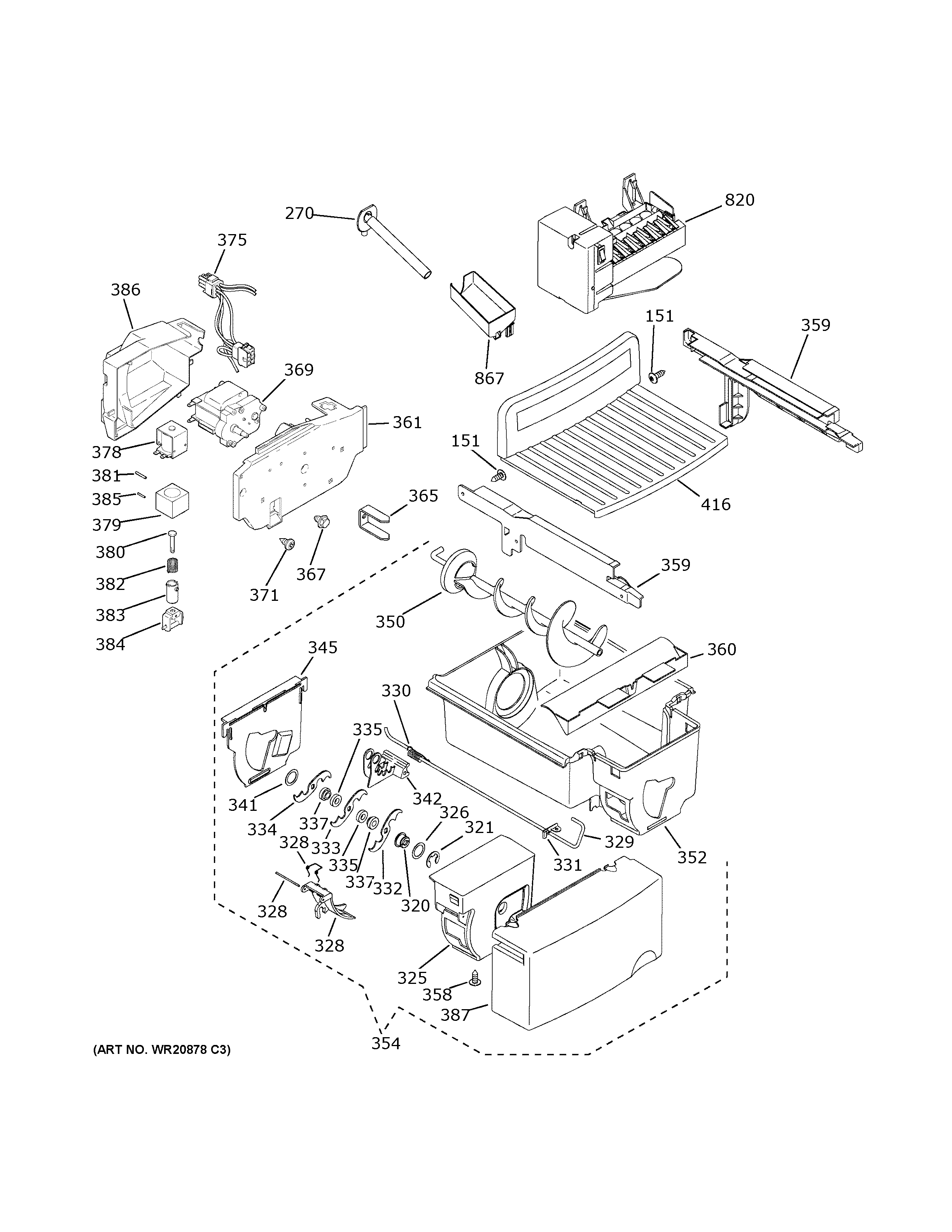 ICE MAKER & DISPENSER