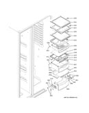 Fresh food shelves