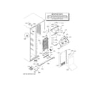 GE PZS22MSKPHSS freezer section diagram