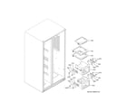 GE CZS22MP2NDS1 freezer shelves diagram