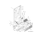 GE CZS22MP2NDS1 machine compartment diagram