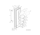 GE PZS22MYKEHFS fresh food door diagram