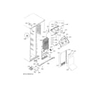 GE CZS22MP2NJS1 freezer section diagram