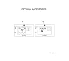 GE AZ95E12DACK2 optional accessories diagram