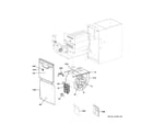 GE NF97U135V5D51 cabinet (1) diagram