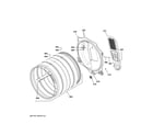 GE PFD87GSPV0RS drum diagram