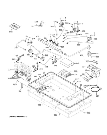 Gas & burner parts